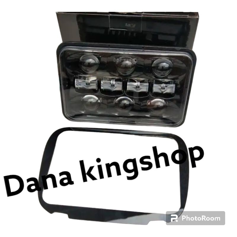 lampu daymeker rx king oval set frame