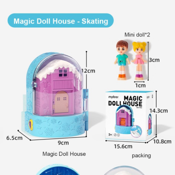 

- DollHouse Edukasi Mainan Mideer Sound Anak Light Promo Skating and Berkualitas Magic