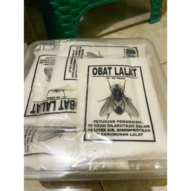 Obat Lalat Serbuk Racun Lalat Serbuk Sangat Ampuh isi 80 gram