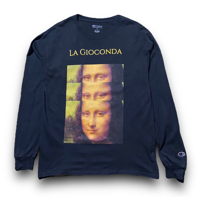 Champion X Leonardo Da Vinci "Mona lisa Photo tee" Longsleeve