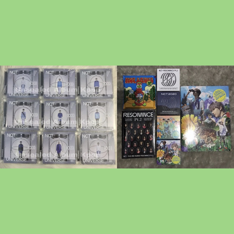 (Sealed) FIRSTPRESS NCT2020 Resonance Arrival / Kihno Past Departure / Hello Future Jewel Case NCT D