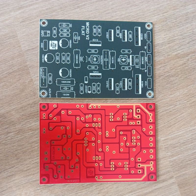 PCB MCRD V2 Flat Pertinak.