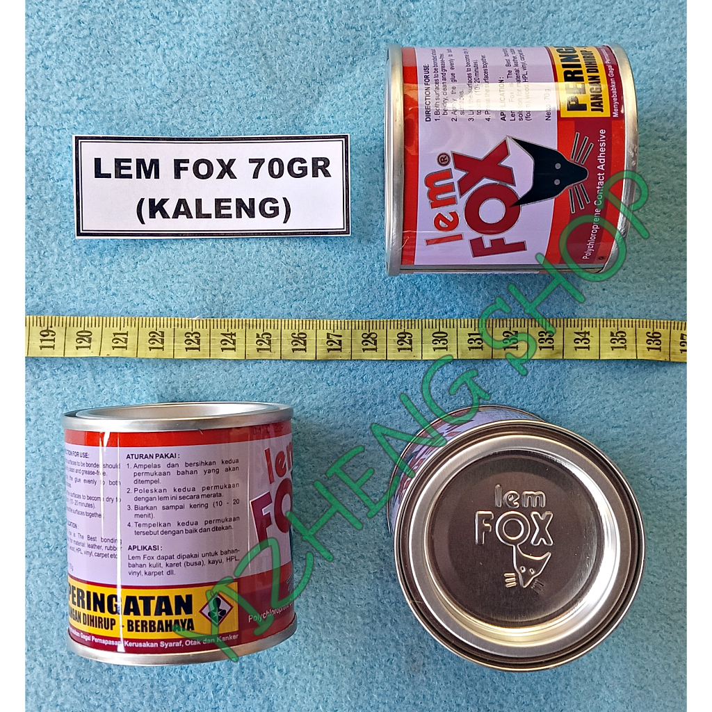 

LEM FOX 70GR (KALENG)