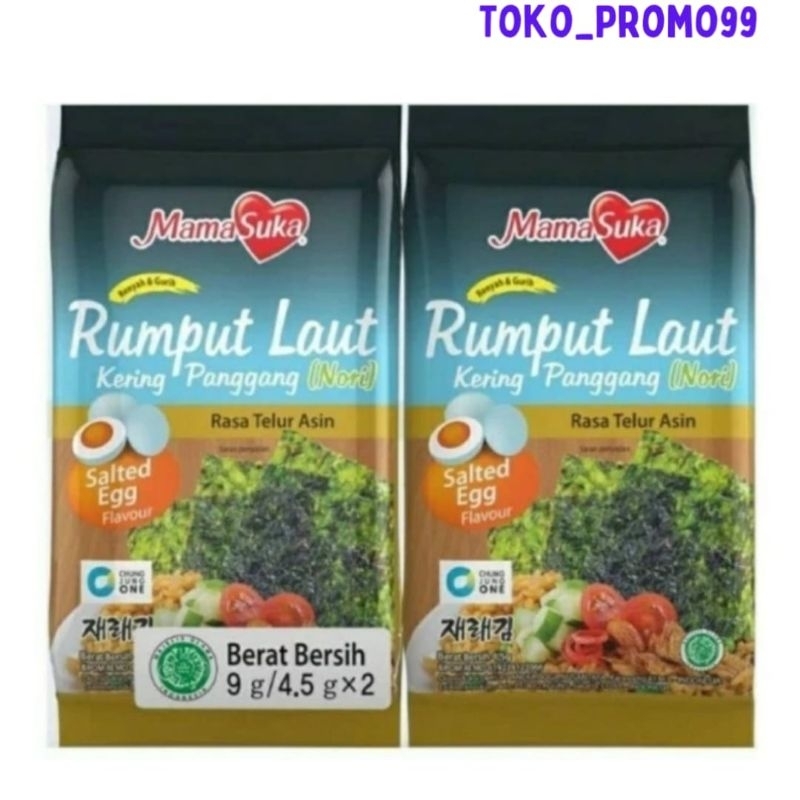 

Mama suka Rumput laut 2×4,5 gram (saltet Egg)