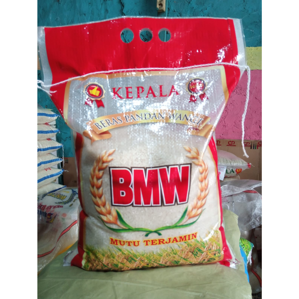 

Hemat - Beras Pandan Wangi BMW Merah cap Kepala 5kg