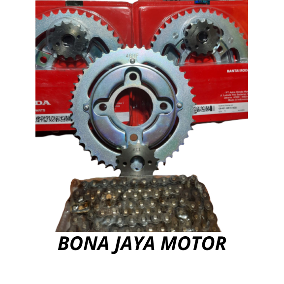 GEAR SET HONDA GL PRO/MEGAPRO LAMA ASLI HONDA 06401-KEH-900