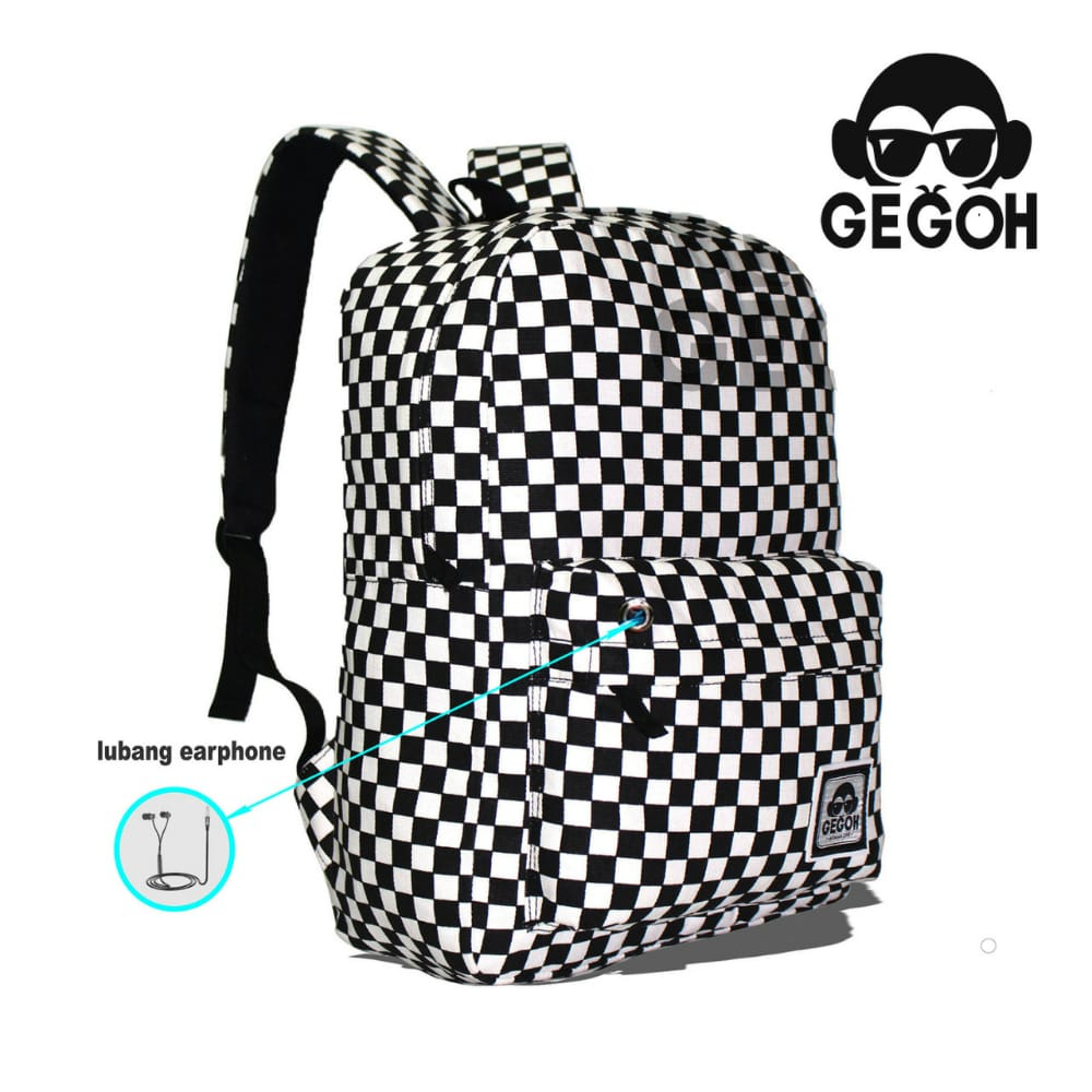 Tas Ransel Pria Keren Cocok Untuk Traveling Dan Sekolah Aesthetic Backpack Cowok