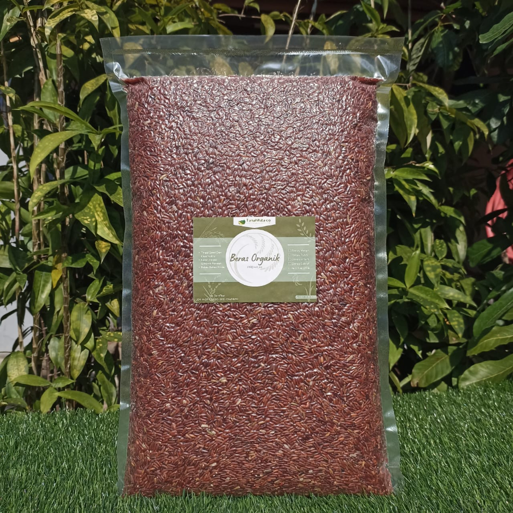 

Beras Merah Organik Premium Fresh langsung dari Petani | 5kg vacuum