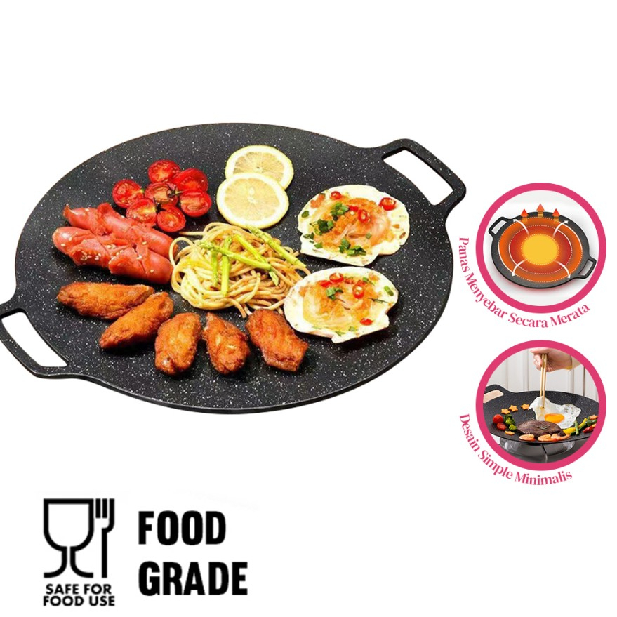 wajan pemanggang anti lengket / grill pan anti lengket