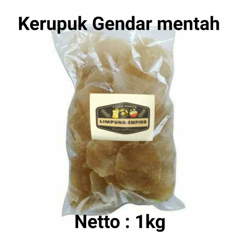 

KERUPUK GENDAR SUPER TERLARIS 500 GRAM MURAH BISA COD