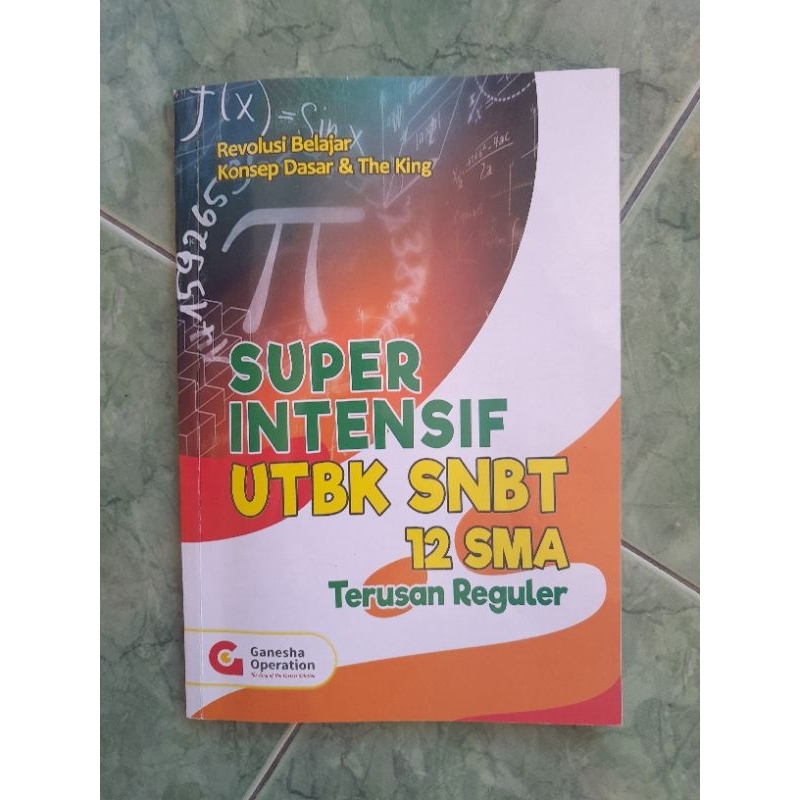 Preloved Buku Koding GO Super Intensif UTBK SNBT 2023