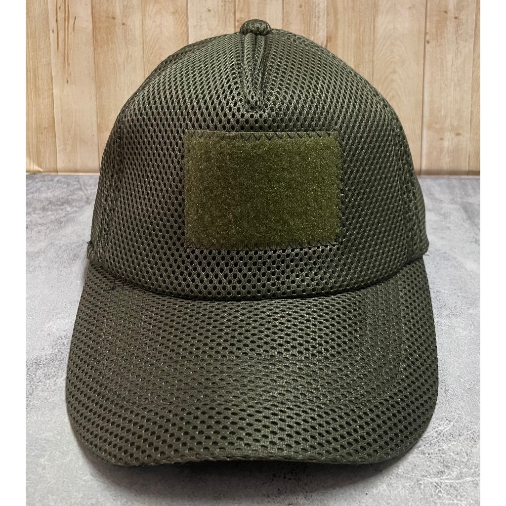 Topi Jaring Hijau TNI Velcro - Topi Velcro - Topi Jaring - Topi Hijau