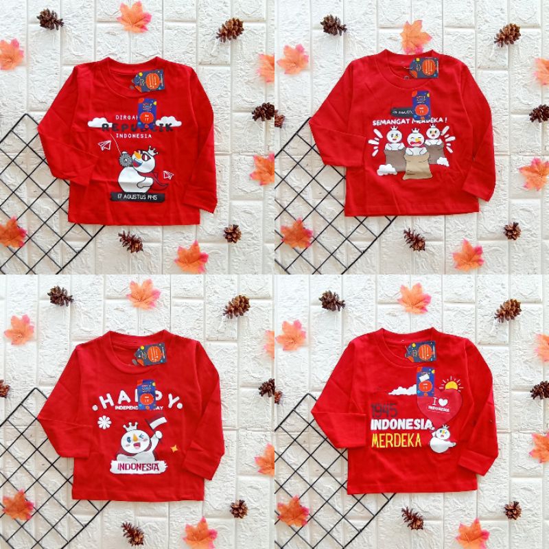 kaos mixue // kaos mixue kemerdekaan//kaos mixue kemerdekaan lengan panjang honest kids
