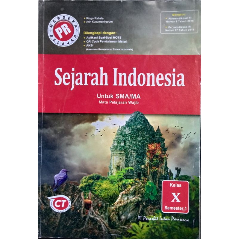 LKS Sejarah Indonesia Kelas X Semester 1 dan Semester 2