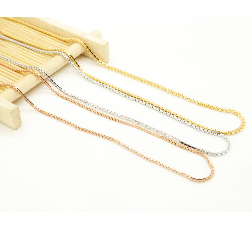 Kalung RG WG YG Rantai Italy Santa kadar 700-750 Gold