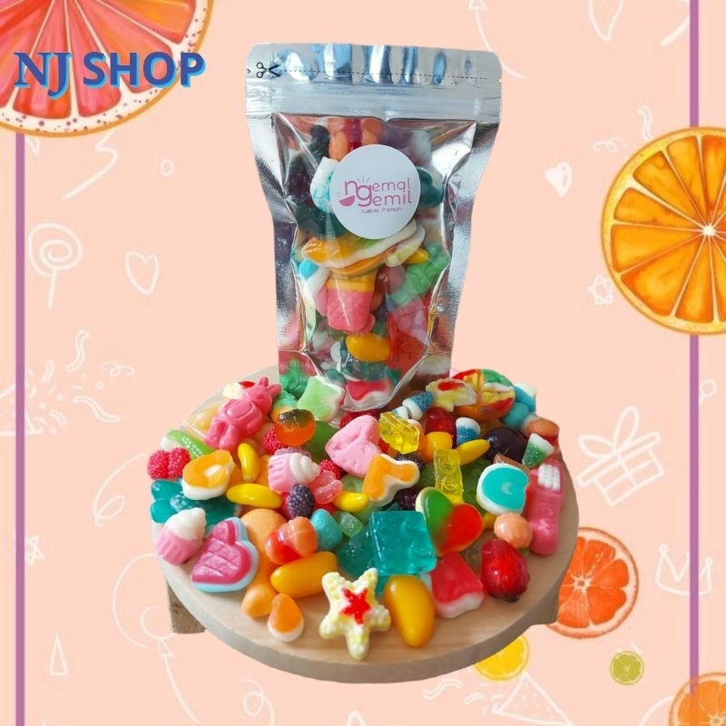 

[Jelly Original] - Jelly Korea Fancy Mix Jelly Gummy Delicious Viral Mix Kualitas Premium