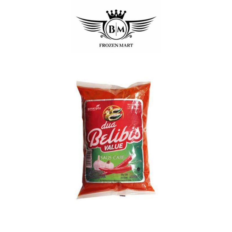 

Saus sambal belibis value 1kg