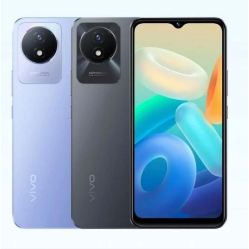 HP VIVO Y02 3/32 GB - VIVO Y 02 RAM 3GB ROM 32GB GARANSI RESMI