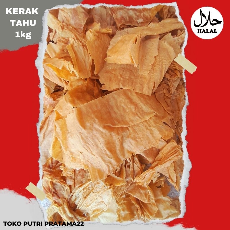 

Kerak Tahu Kering 1kg [KUALITAS NO.1]