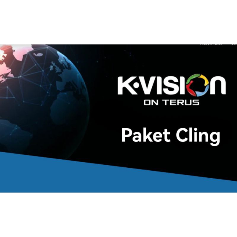 paket cling k Vision 1bulan/6bulan