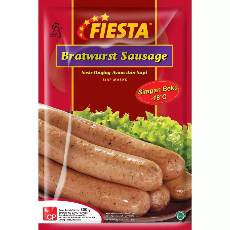 

fiesta sosis bratwurst 300gr