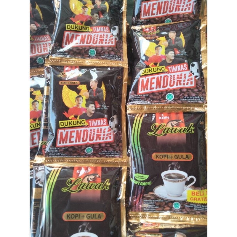 

Promo luwak hitam 25gram beli 1 gratis 1,serenteng isi 18