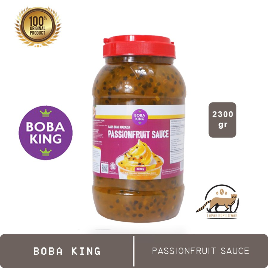 

Boba King selai Passion Fruit Sauce