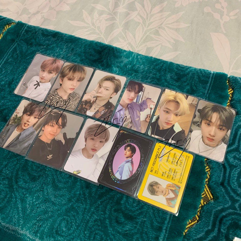 PC NCT DREAM JISUNG CAFE RESONANCE DEPARTURE ARRIVAL CANDY 2020 2021