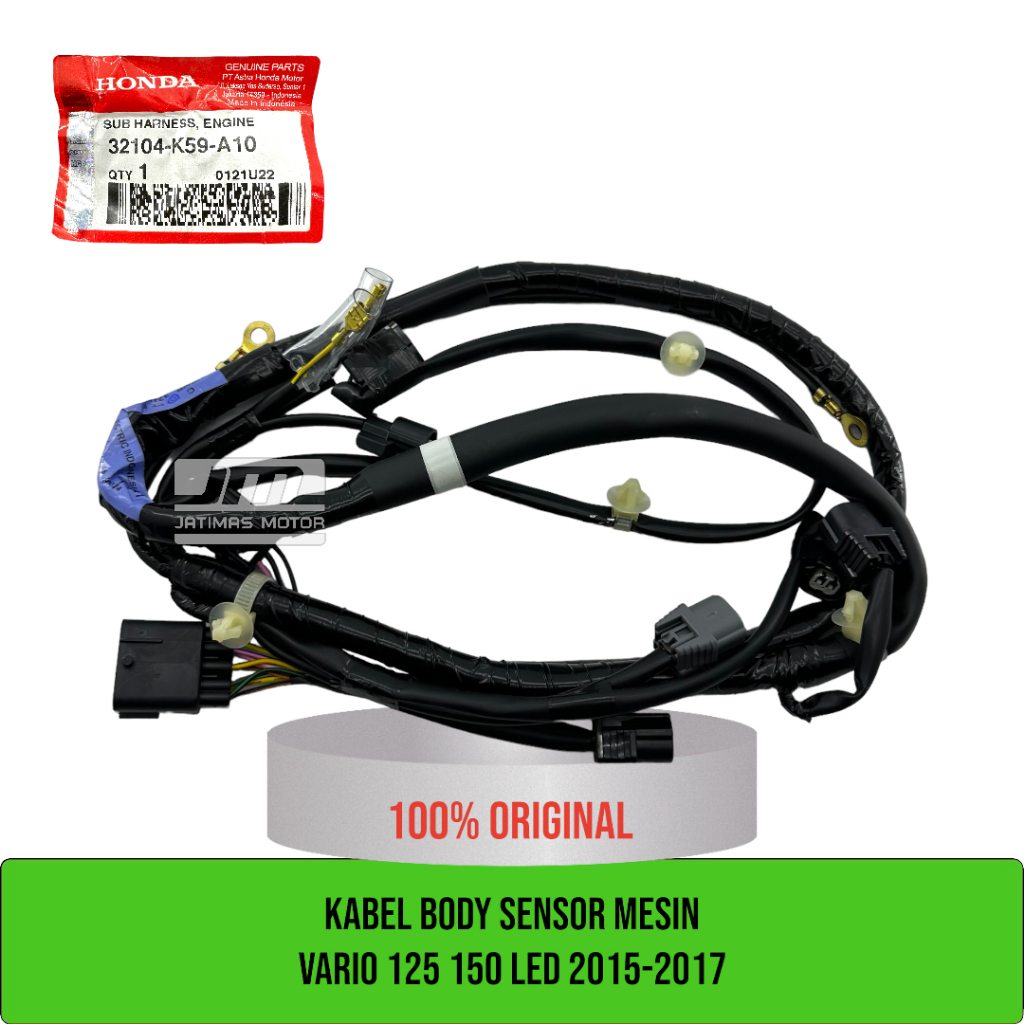 Kabel body mesin kabel body sensor vario 125 150 led 2015-2017 32104-K59-A10