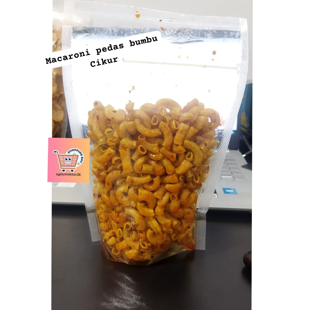 

Macaroni Pedas Bumbu cikur 250gram