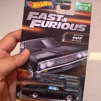 hotwheels fast and furious wave 2 chevy el camino