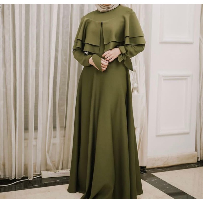 preloved maura dress rizka haristi untuk kondangan atau undangan
