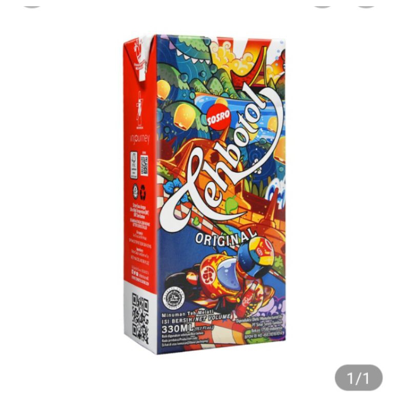 

sosro teh botol original 330ml