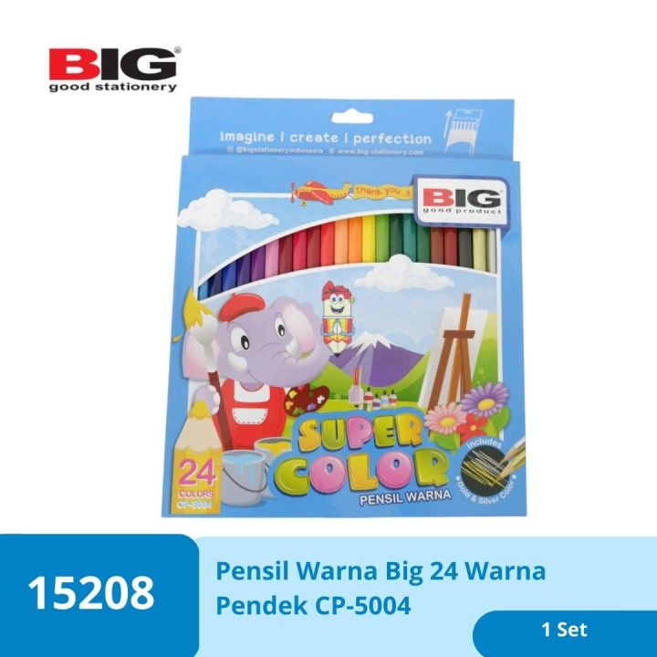 

pensil warna BIG 24 warna CP -5004