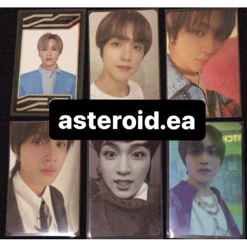 PC Haechan PHOTOCARD NCT 127 DREAM GLITCH MODE THE FIRST MFAL SANRIO BEATBOX NEW SCHOOL UNIVERSE 202