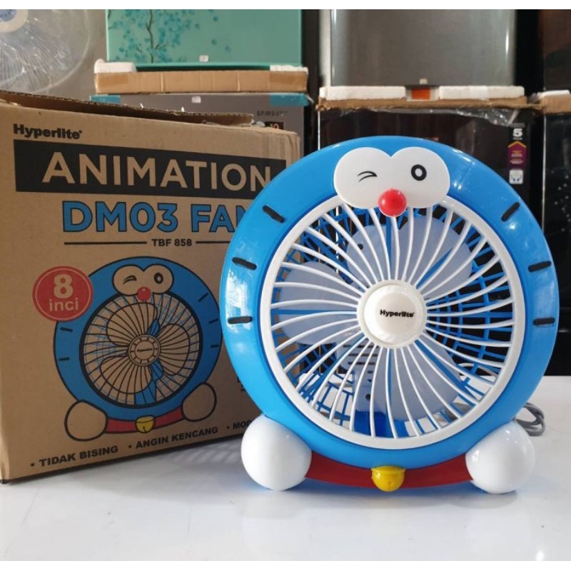 Kipas angin karakter 8inch / kipas doraemon/kipas kecil motif