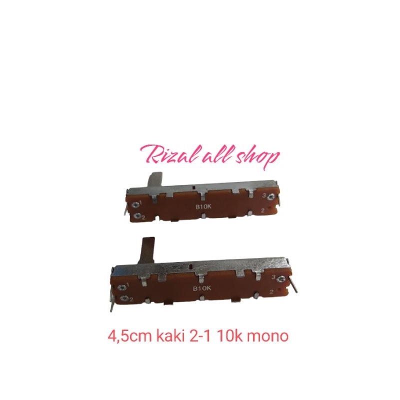 potensio geser mixer 4,5cm kaki 2-1 mono 10k