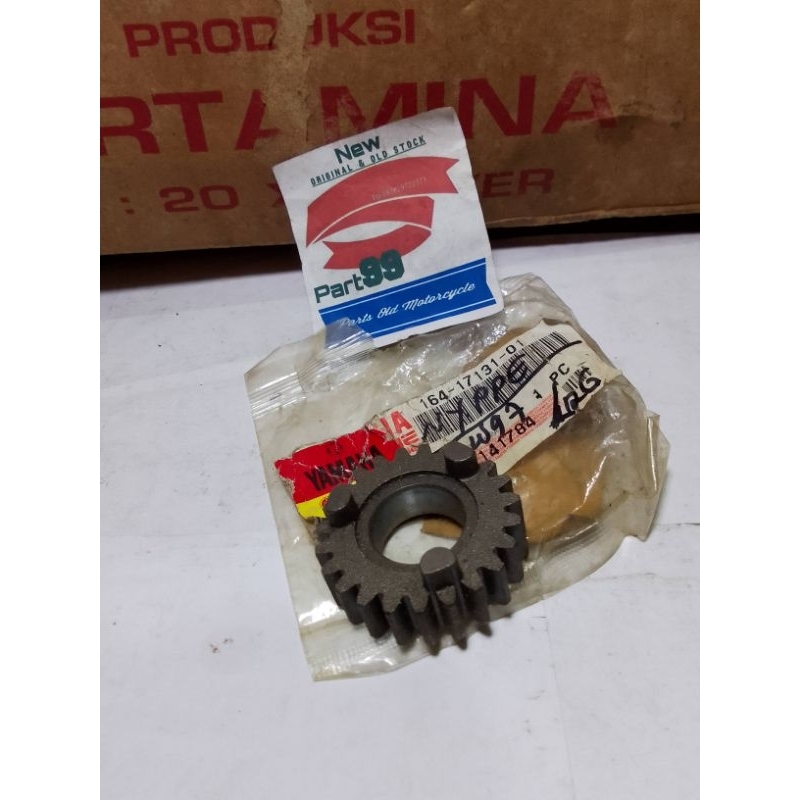 gigi gir gear rasio yamaha l2g yb100 yb 100 23t 23mata original