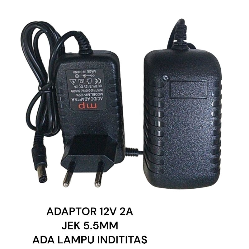 Adaptor 2A 12V SERBA GUNA Adaptorr 2A12Volt