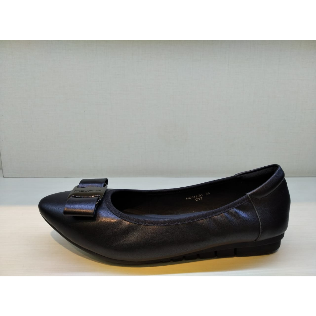 ANW06 ANDREW SEPATU WEDGES WANITA ORIGINAL KERJA KANTOR BRANDED HITAM