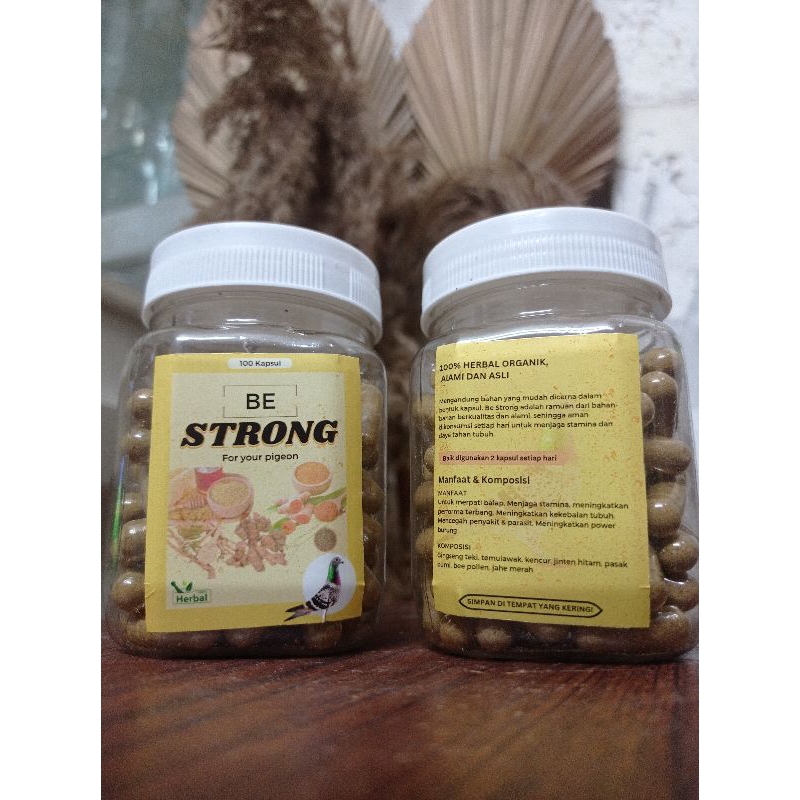 

Be-strong jamu merpati 100 kapsul