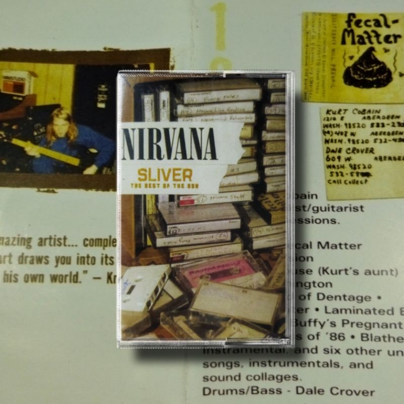 kaset nirvana - sliver best of the box