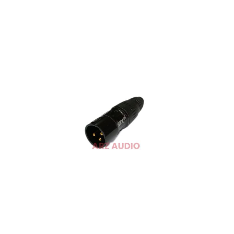 jack Canon / XLR Male STX hitam