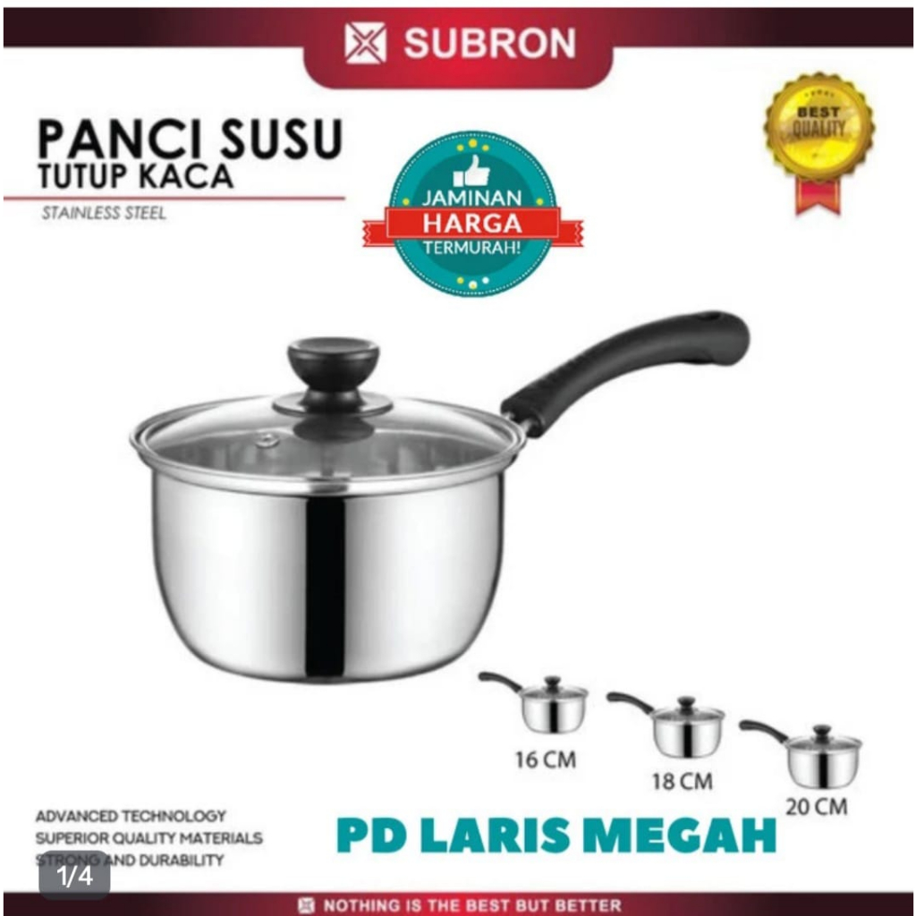 Panci Susu Stainless / Panci Susu Stainless Steel / Panci Susu 18 Cm