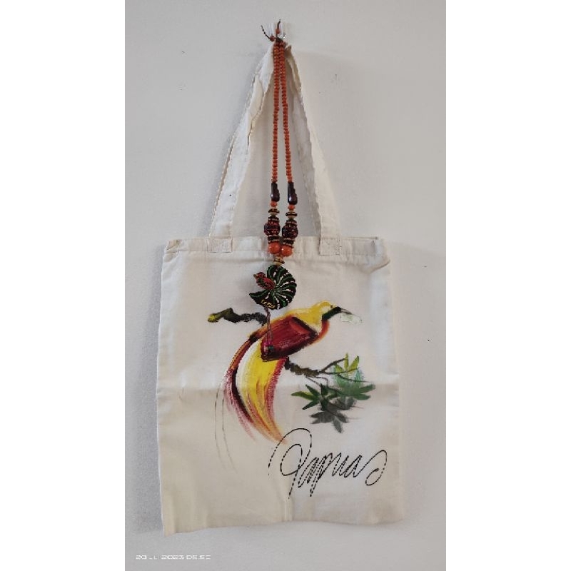 Paket kalung etnik & tas papua