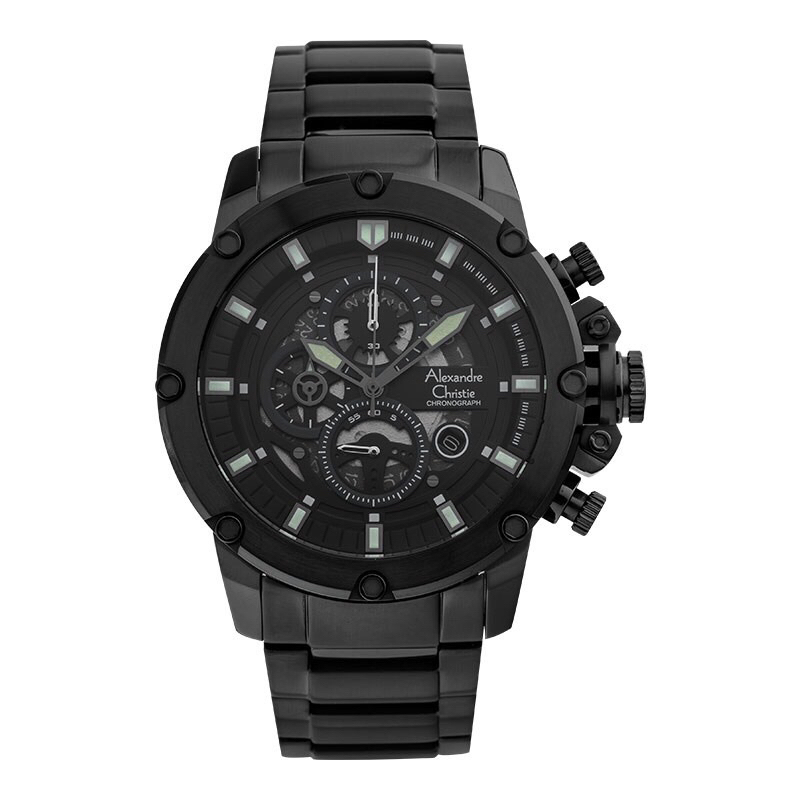 Alexandre Christie AC 6564 MC BIPBA Chronograph Men Stainless Steel