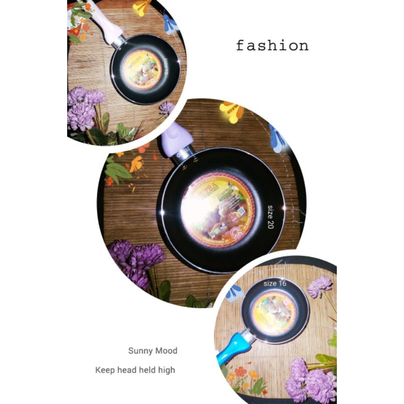 teflon supra anti lengket/ fry pan 20cm