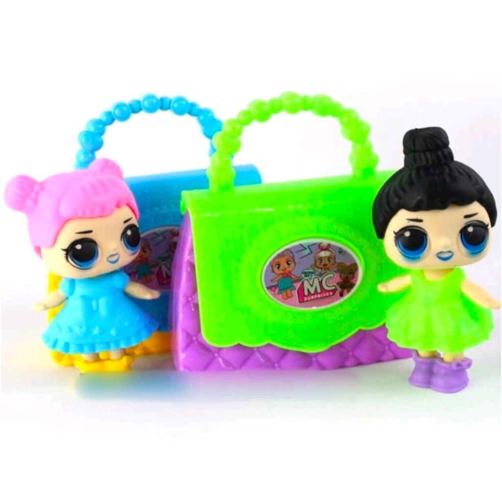COD MAINAN BONEKA LOL LENGKAP DENGAN TAS / MAINAN LOL GRATIS TAS / MAINAN ANAK PEREMPUAN / MAINAN TA
