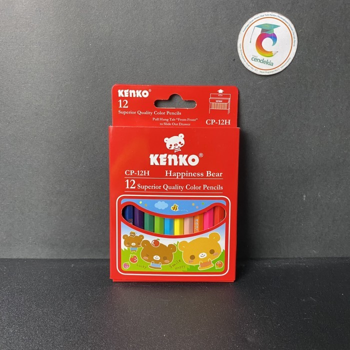 

Pensil Warna KENKO Classic CP-12F 12 Warna Pendek Mini Color Pencil