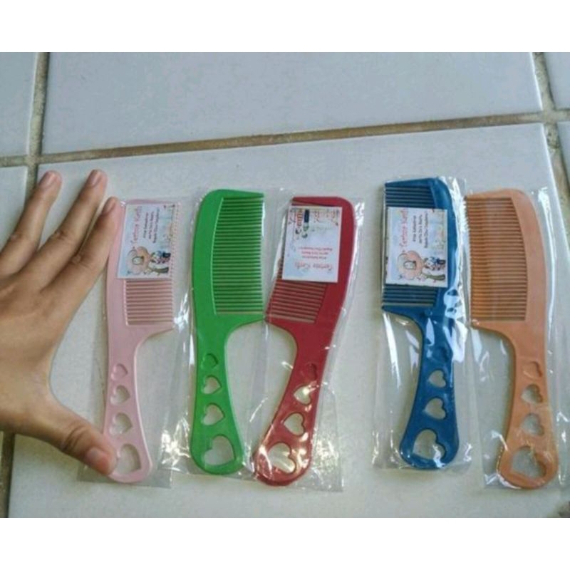 Souvenir sisir Rambut ada kartu nama/sisir ada alas/sisir Rambut